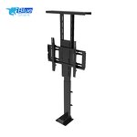 32-65" Motorized TV Carts Manufacturer - TV Trolley Swivel Electric Lift LCD Mobile TV Bracket Monitor for Home Office Use