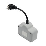 65W USB-C Smart Travel Adapter Manufacturer - Power Strip 7-in-1 3 Outlets Extender Surge Protector Rated 125V 15A ABS Material