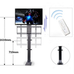 32-70inch Electric Height Adjustable Cabinet Bed TV Mount Manufacturer - Compact Electric Auto Motorised TV Lift Stand with Remote Control