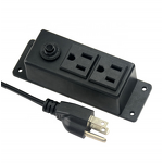 US Power Plug Furniture Power Distribution Units Manufacturer - Office Desk Power and USB Charging Hub with Network RJ45 Cat6