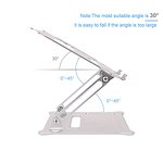 Heavy Duty Aluminum Alloy Table Stand Manufacturer - Adjustable Laptop Holder Portable Tablet Holder Compatible with All Laptop 10 14 15.6 17