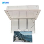 Motorized Remote Control Drop Flip Down Ceiling TV Stand Manufacturer - New Product Stainless Steel 32-65 Inches