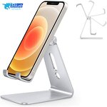 Foldable Cell Phone Stand Manufacturer - Portable Aluminum Phone Holder Universal Mobile Device Holder for Smartphones & Tablets