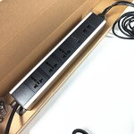 Customize Smart Aluminum Alloy Power Strip Manufacturer - 3 Universal Power Rack Mount PDU Power Distribution Unit Socket with USB-C 22RJ45