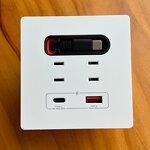 Multifunctional Desktop Power Wall Panel Manufacturer - 20W Type-C Fast Charging Socket USB Socket with Expansion Cable
