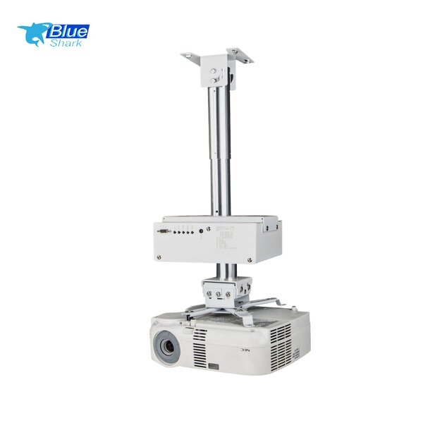 Remote Control Video Conference 360 Degree Rotate Motorized Ceiling Projector Mount Manufacturer - Electric Projector Lift for Meeting Room