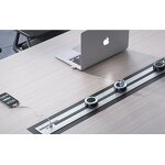 Track Socket Desktop Power Socket Manufacturer - Power Outlet Multi Plug Customized USB Port Wireless Charger US Standard Hidden for Office