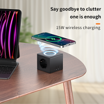 PD20W Smart Rapid Charger Manufacturer - Macaron Colour with Wireless Charging Magic Socket