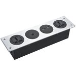 Desktop Wireless Charger Power Socket Manufacturer - New Style Sliding Cover Table Electric Outlet