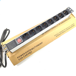 16A EU 8 Way Rack Mount PDU Socket Manufacturer - Aluminum Alloy British Power Distribution PDU Socket for Cabinets