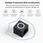 PD20W Smart Rapid Charger Manufacturer - Macaron Colour with Wireless Charging Magic Socket