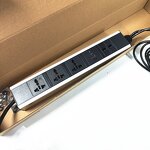 Customize Smart Aluminum Alloy Power Strip Manufacturer - 3 Universal Power Rack Mount PDU Power Distribution Unit Socket with USB-C 22RJ45