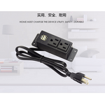 US Power Plug Furniture Power Distribution Units Manufacturer - Office Desk Power and USB Charging Hub with Network RJ45 Cat6