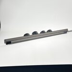 Power Track Electrical Power Socket Manufacturer - Removable Power Track Railing Tabletop 16A CE Charging Blue Shark