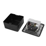 Office Home UK Power Pop-up Floor Outlet Manufacturer - Plate Duplex Ground Outlet Data Socket Receptacle Computer Aluminum Alloy