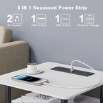 Office Furniture US Power Outlet Strip Manufacturer - USB-C Fast Wireless Charging Recessed Desk Power Socket for Sofa Table Cabinet