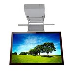 Hidden Bed TV Lift Footboard Manufacturer - Motorized Electric Ceiling TV Lift with Remote Control or Switch