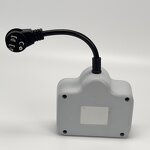 US Plug 65W Fast Charging Power Strip Manufacturer - Extension Cable Travel Adapter Switch 3 AC Outlets 125V Rated Voltage 15A Rated ABS NFC