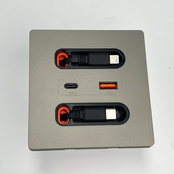 PD20W Smart Home Power Socket Manufacturer - Wholesale Surface Mount Electrical Outlets 3A 2 USB Charging Desk Power Grommet Smart Wall Panel