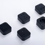 Aluminum Wall Track Socket Manufacturer - EU Movable Modular Power Rail Plug Multi-Functional Track Rail System