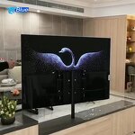 360 Degree Manual Rotating Swivel TV Stand Manufacturer - with Hidden Base TV Mounts & Carts