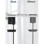 Flush Mount Recessed Power Strip Manufacturer - 2.36inch Hole Hidden in Furniture Office Outlet Desk Grommet Power Socket