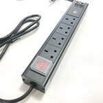 Internet Standard Socket Power Outlet Manufacturer - 2022 Power Unit Strip Rack UK Mounted ABS 19 Inch Desktop Power Socket