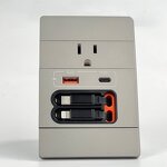 Best Sellers US AC Wall Electrical Socket Manufacturer - Surface Mount Electric 2 Type-C Charging Cable USB Controlled Power Socket