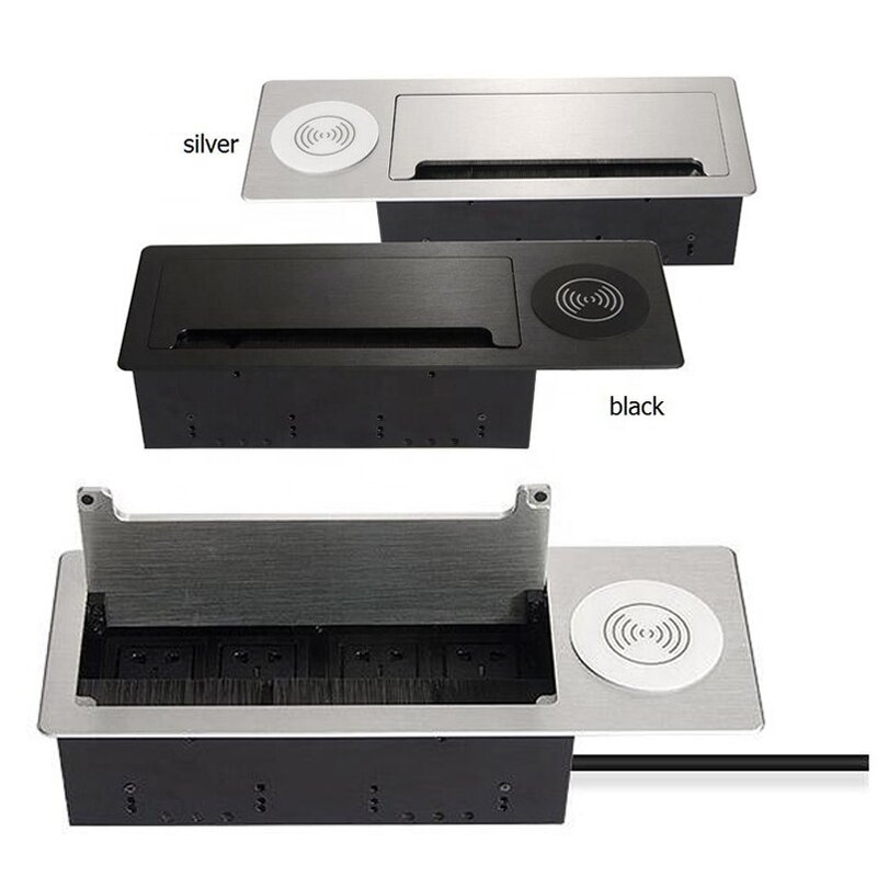 Universal Tabletop Socket Manufacturer - CE Certificate Hidden Multimedia Desktop Pop-up USB UK/AU/EU/US Standard