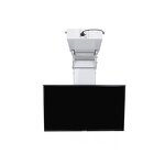 Remote Control Motorized Flip Down Flat Screen TV Ceiling Lift Manufacturer - TV Stand Mount for 32-70inch TV for Conference Room Hotel School