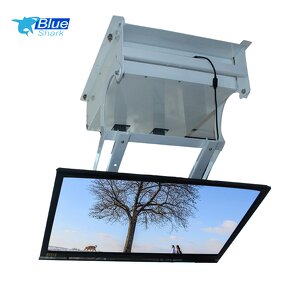 32-70inch Smart Remote Control Flip Down Motorized Ceiling TV Lift Manufacturer - for Conference Room