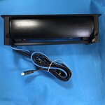 Matt Black Aluminum Alloy Electrical Socket Manufacturer - Rotary Motorized Tabletop Flip Up Furniture Socket