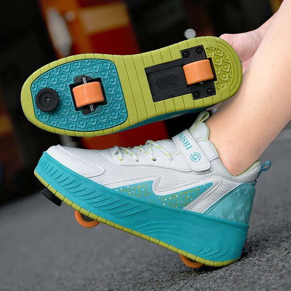 Roller Skates Manufacturer - Women's 2-Wheel Outdoor Lightweight Dual-Purpose Casual