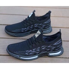 Running Shoes Manufacturer - Men's Versatile Fashion Breathable Mesh Upper for Seasons