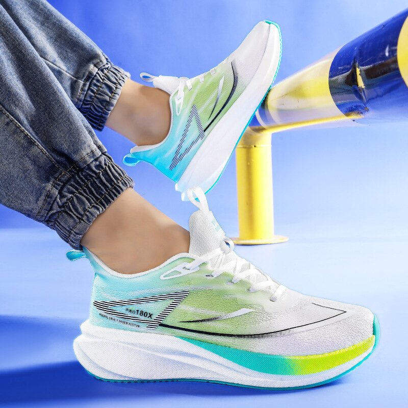 Running Shoes Manufacturer - Ultra-Light Breathable Carbon Plate Men Women Shock Absorption