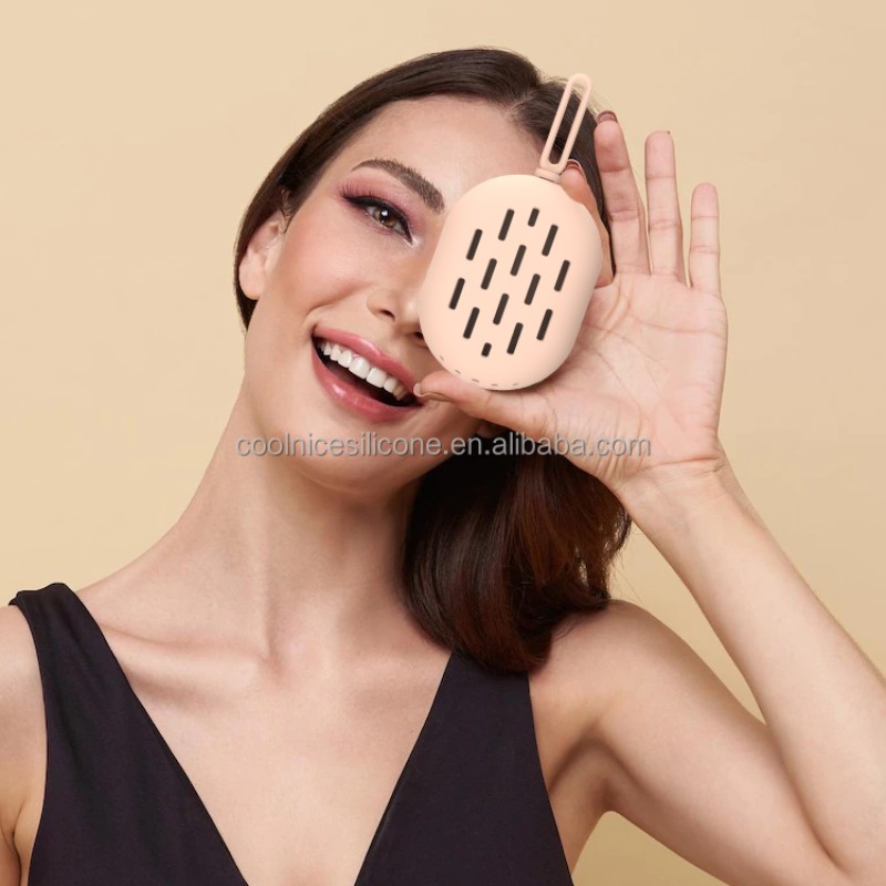 化妆海绵盒供应商-透气可水洗手柄