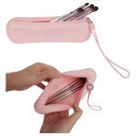 Makeup Brush Holder Supplier - Travel Zipper Closure Bag