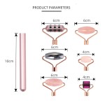 Jade Roller Kit Supplier - 6 in 1 Anti Aging Set