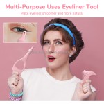 Eyelash Tools Supplier - 3 in 1 Mascara Shield Comb Guide