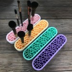 Makeup Brush Holder Supplier - Portable Silicone Single