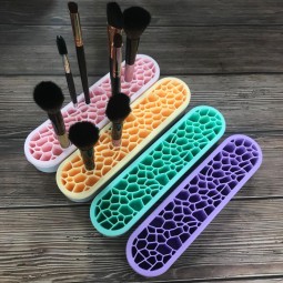 Makeup Brush Holder Supplier - Portable Silicone Single