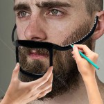 Beard Shape Comb Supplier - New 22 Shape Rule
