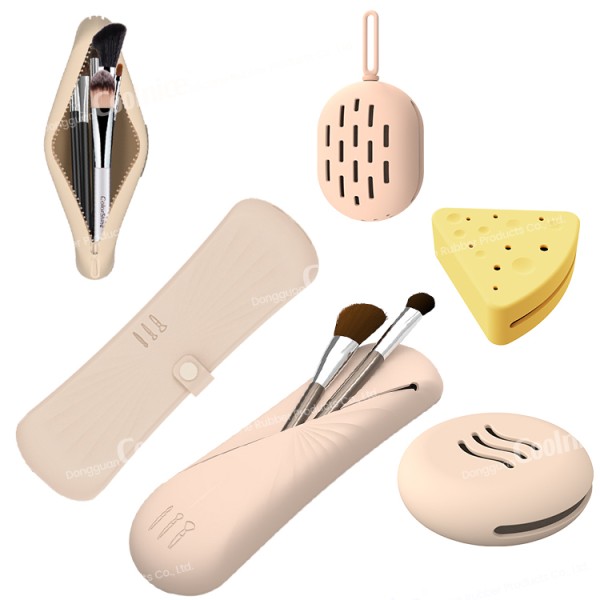 Makeup Brush Bag Manufacturer - Custom Logo Silicone Pouch