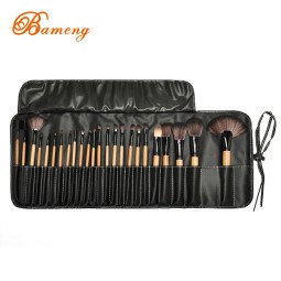 Makeup Brush Set Factory - Black Luxury 24Pieces