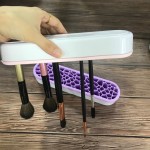 Makeup Brush Holder Supplier - Portable Silicone Single