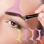 Eyebrow Stencil Manufacturer - New Design 6 Styles Washable