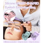 Eyelash Glue Holder Supplier - Wholesale Silicone Heart Shape