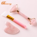 Jade Roller Manufacturer - Rose Quartz Gua Sha Massager