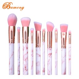 Marble Makeup Brushes Manufacturer - Private Label 10PCS