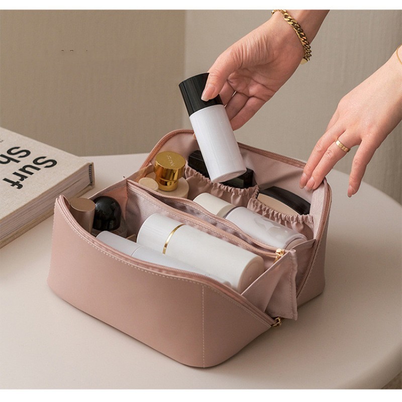 Makeup Organizer Bag Manufacturer - PU Large Capacity